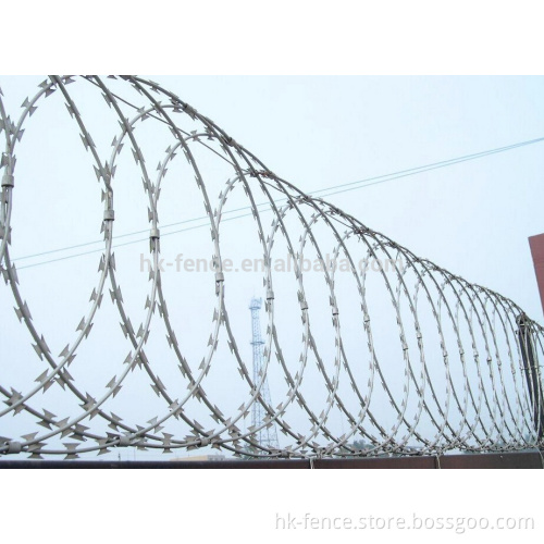anping BTO-22 galvanized razor barbed wire